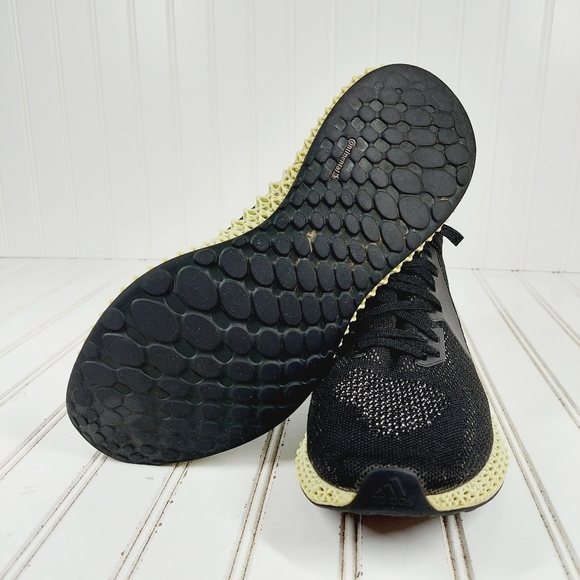 adidas AlphaEdge 4D Reflective Men's Black Athleisure Running Sneakers I713 - Picture 7 of 9